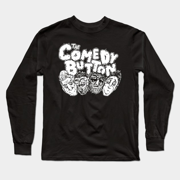 Your Gross Friends, The Comedy Button Long Sleeve T-Shirt by The Comedy Button